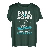 Papatagsgeschenk Herrentagsgeschenk Partnershirt Vater Sohn T-Shirt