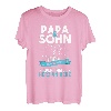 Papatagsgeschenk Herrentagsgeschenk Partnershirt Vater Sohn T-Shirt