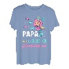 Herren Papa Der Geburtstags Meerjungfrau Geburtstags T-Shirt