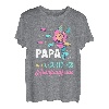 Herren Papa Der Geburtstags Meerjungfrau Geburtstags T-Shirt