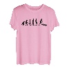 Herren Rasenmäher Evolution Rasenmähen Garten Gärtner Gartenarbeit T-Shirt