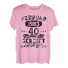 Februar 1983 Lustige Geschenke 40. Geburtstag Männer Frauen T-Shirt