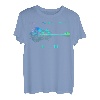 Watercolor Tree Sky There Will Be an Answer Let-It Be Gitarre T-Shirt