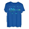 Watercolor Tree Sky There Will Be an Answer Let-It Be Gitarre T-Shirt