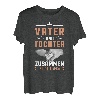 Vatertag T-Shirt Papa Tochter Männer Papi Kinder T-Shirt