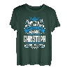 Christoph Namensshirt mit lustigem König Spruch T-Shirt