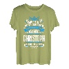 Christoph Namensshirt mit lustigem König Spruch T-Shirt