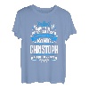 Christoph Namensshirt mit lustigem König Spruch T-Shirt