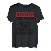 Rough Exterior, Heart Of A Father, Vatertags-Tattoo T-Shirt