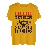 Rough Exterior, Heart Of A Father, Vatertags-Tattoo T-Shirt