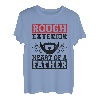 Rough Exterior, Heart Of A Father, Vatertags-Tattoo T-Shirt