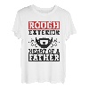 Rough Exterior, Heart Of A Father, Vatertags-Tattoo T-Shirt