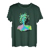 Vaporwave T-Shirt Statue Medusa Skulptur Geschenk Mann Shirt T-Shirt