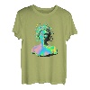 Vaporwave T-Shirt Statue Medusa Skulptur Geschenk Mann Shirt T-Shirt