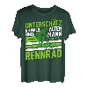 Herren Unterschätze niemals einen alten Mann mit Rennrad Geschenk T-Shirt