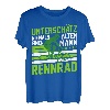 Herren Unterschätze niemals einen alten Mann mit Rennrad Geschenk T-Shirt