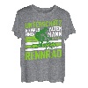 Herren Unterschätze niemals einen alten Mann mit Rennrad Geschenk T-Shirt