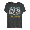 Herren Stolzer Papa von Zwillingen - Cooles Dad, Vater und Eltern T-Shirt