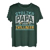 Herren Stolzer Papa von Zwillingen - Cooles Dad, Vater und Eltern T-Shirt