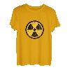 Vintage Warnung Nuclear Radioaktive Zeichen Distressed T-Shirt