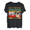 Herren Best Pug Dad Ever Hand Mops Geschenk Vatertag Lustig Retro T-Shirt