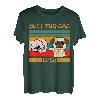 Herren Best Pug Dad Ever Hand Mops Geschenk Vatertag Lustig Retro T-Shirt