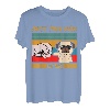 Herren Best Pug Dad Ever Hand Mops Geschenk Vatertag Lustig Retro T-Shirt