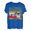 Herren Best Pug Dad Ever Hand Mops Geschenk Vatertag Lustig Retro T-Shirt
