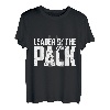Wolf Pack Geschenk Design | Leader of the Pack Paw Print Design T-Shirt