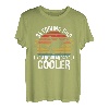Skydiving Dad Fallschirmsprung Vater Fallschirmspringer T-Shirt