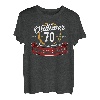 70. Geburtstag Oldtimer Model 70 Jahre Geburtstag Geschenk T-Shirt