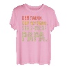 Herren Der Mann der Mythos der 2-fache Papa mit Zwillinge 2 Kindern T-Shirt