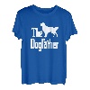 The Dogfather T-Shirt Golden Retriever Silhouette, Hund
