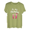 Geburtstags-T-Shirt für Mädchen mit Aufschrift 
