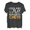 Kinder Cool Kids Play Chess Club Player Master Jungen Mädchen Jugend T-Shirt