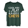 Kinder Cool Kids Play Chess Club Player Master Jungen Mädchen Jugend T-Shirt