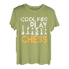 Kinder Cool Kids Play Chess Club Player Master Jungen Mädchen Jugend T-Shirt