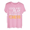 Kinder Cool Kids Play Chess Club Player Master Jungen Mädchen Jugend T-Shirt