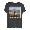 Briefmarke, Motiv: Flagge der Ukraine T-Shirt