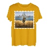 Briefmarke, Motiv: Flagge der Ukraine T-Shirt
