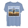 Briefmarke, Motiv: Flagge der Ukraine T-Shirt