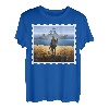 Briefmarke, Motiv: Flagge der Ukraine T-Shirt