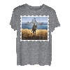 Briefmarke, Motiv: Flagge der Ukraine T-Shirt