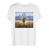 Briefmarke, Motiv: Flagge der Ukraine T-Shirt