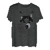 Baby Born To Run Husky Lustiges Zitat Schwarz / Weiß T-Shirt