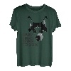 Baby Born To Run Husky Lustiges Zitat Schwarz / Weiß T-Shirt