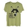 Baby Born To Run Husky Lustiges Zitat Schwarz / Weiß T-Shirt