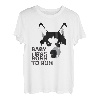Baby Born To Run Husky Lustiges Zitat Schwarz / Weiß T-Shirt