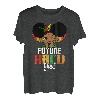 Zukünftiger HBCU-Absolvent Afroafrikanisches schwarzes Mädchen Kind Future College T-Shirt