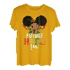 Zukünftiger HBCU-Absolvent Afroafrikanisches schwarzes Mädchen Kind Future College T-Shirt